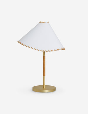 Arroyo Mixed-Material Table Lamp by Elan Byrd.