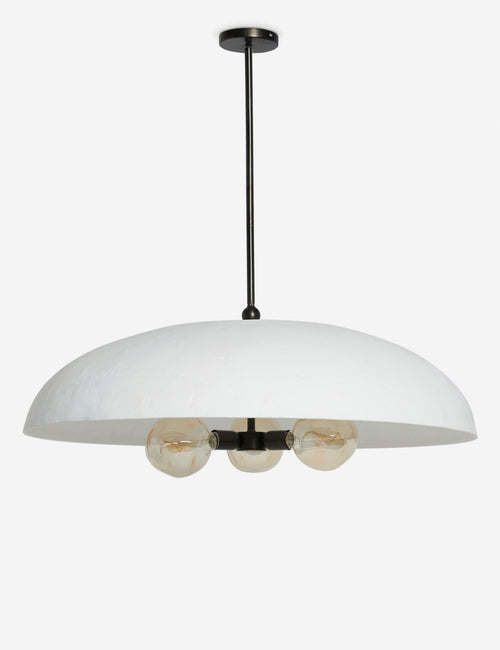 Brolly Pendant by Sarah Sherman Samuel, White 36" Dia