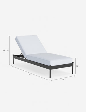 Bundle - Leni Outdoor Chaise : Oat Sunbrella Play