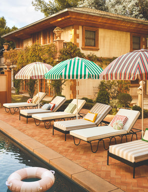 Bundle - Leni Outdoor Chaise : Oat Sunbrella Play