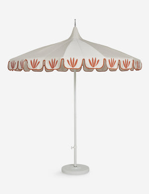 Aamu pointed silhouette patio and pool umbrella by Sarah Sherman Samuel