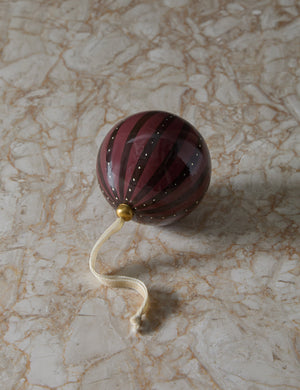 Joelle paper mache ornament