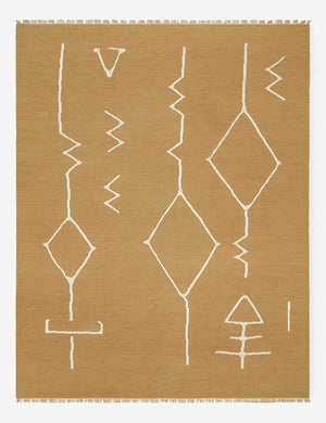 Moroccan Flatweave Rug, Black and Natural by Sarah Sherman Samuel 2'6