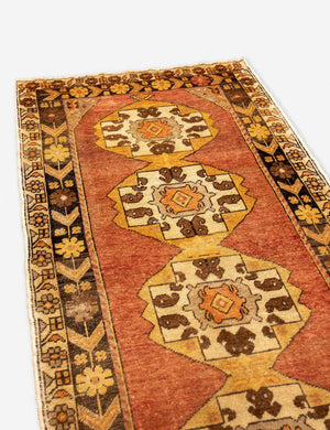 Liza Vintage Runner Rug, 3'5