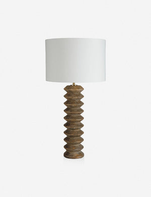 Regina Andrew Accordion Table Lamp, Natural