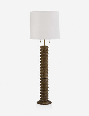 Regina Andrew Accordion Floor Lamp, Natural