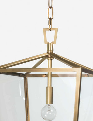 Regina Andrew Camden Pendant Light, Natural Brass