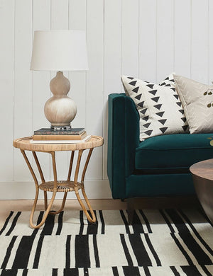 Octavia Table Lamp, Tan