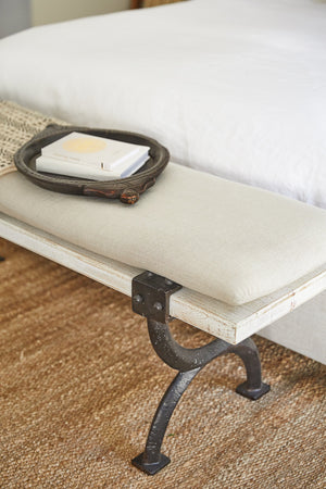 Barry Dixon for Arteriors Atlas Bench