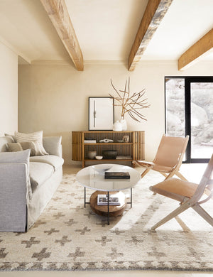 Kanti Leather Accent Chair