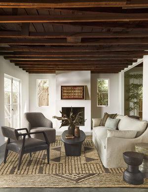 Larabee Leather Accent Chair