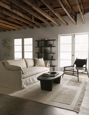 Hamisi Leather Accent Chair