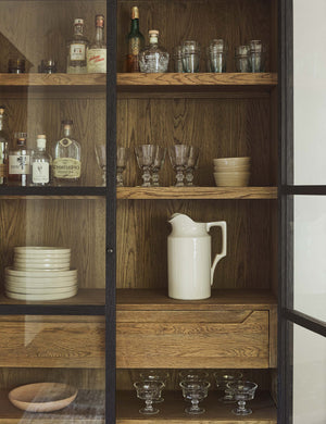 Carly Curio Cabinet