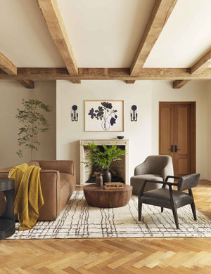 Larabee Leather Accent Chair