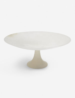 Nell Large Compote, Alabaster