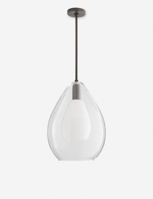 Arteriors Nala Indoor / Outdoor Pendant Light, Aged Iron