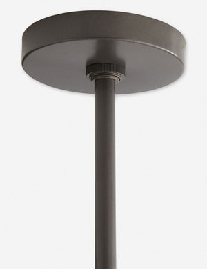 Arteriors Nala Indoor / Outdoor Pendant Light, Aged Iron