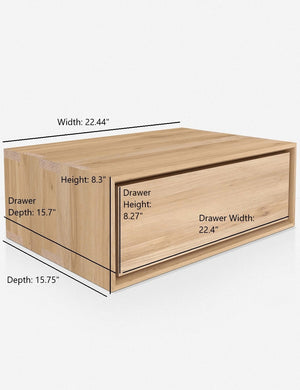 Lark Floating Nightstand