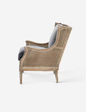Monique Club Chair, Gray