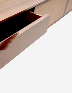 Zennie Media Console, Brown