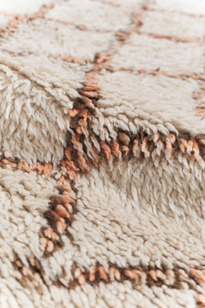 Bahriye Vintage Moroccan Rug, 5'6