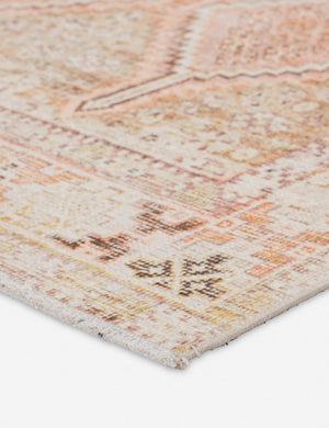 Aysun Rug, Beige and Rust