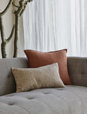 Kisha Lumbar Pillow Cover