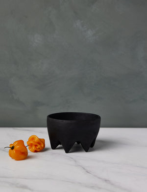 Alyson Fox Cast Iron Footed Bowl by Hawkins New York