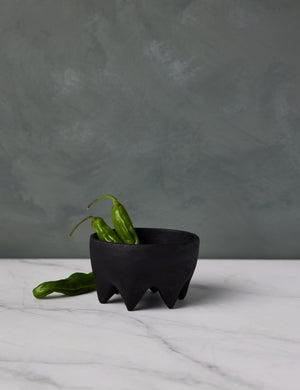 Alyson Fox Cast Iron Footed Bowl by Hawkins New York