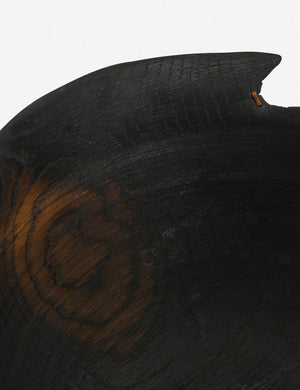 Korean White Oak Black Wave Bowl by Namu Home Goods
