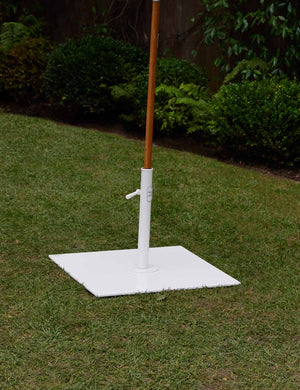 Classic Umbrella Base, White by Business & Pleasure Co.