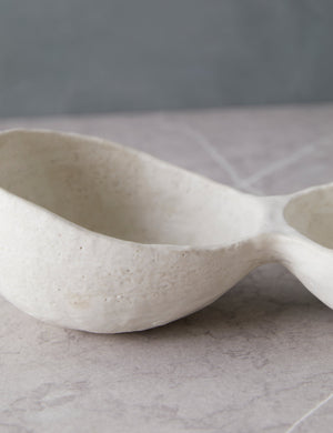 Nabra Double Bowl by Nur Ceramics