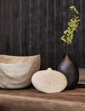 Varying Maple Wood Bud Vases, Medium (3) by Namu Home Goods