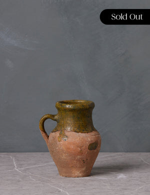 Vintage Turkish Drip Vase, Extra Small by Olive Ateliers