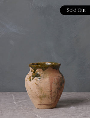 Vintage Turkish Drip Vase, Extra Small by Olive Ateliers