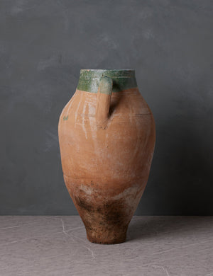 Vintage Turkish Drip Vase, Large by Olive Ateliers