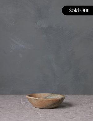 One-Of-A-Kind Marble Bowl, Small by Olive Ateliers