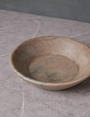 One-Of-A-Kind Marble Bowl, Large by Olive Ateliers