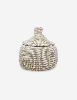 White Wishing Basket by Expedition Subsahara