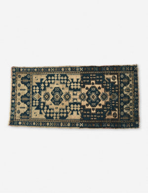 Nazli One-Of-A-Kind Mini Vintage Rug, 1'10