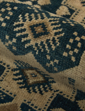 Nazli One-Of-A-Kind Mini Vintage Rug, 1'10