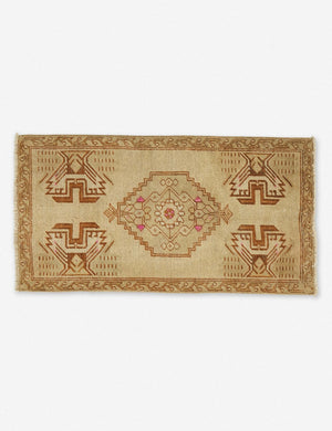 Tealle Mini Vintage Rug, 1'7