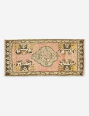 Stefanos Mini Vintage Rug, 1'10