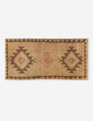 Burcu Vintage Mini Rug, 1'7