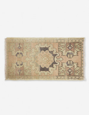 Gul Mini Vintage Rug, 1'7