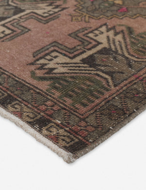 Enes Mini Vintage Rug, 1'8