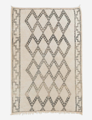 Safaa Vintage Moroccan Rug, 5'10