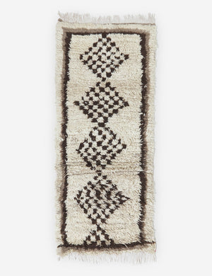 Nour Vintage Moroccan Rug, 2'4