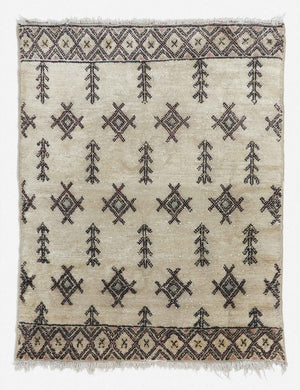 Samira Vintage Moroccan Rug, 4'2