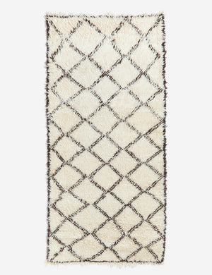 Asmaa Vintage Moroccan Runner Rug, 2'11